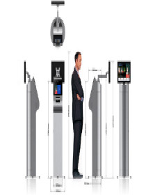 人证核验机落体式